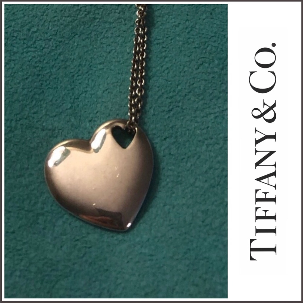 Tiffany & Co. Double Heart Necklace